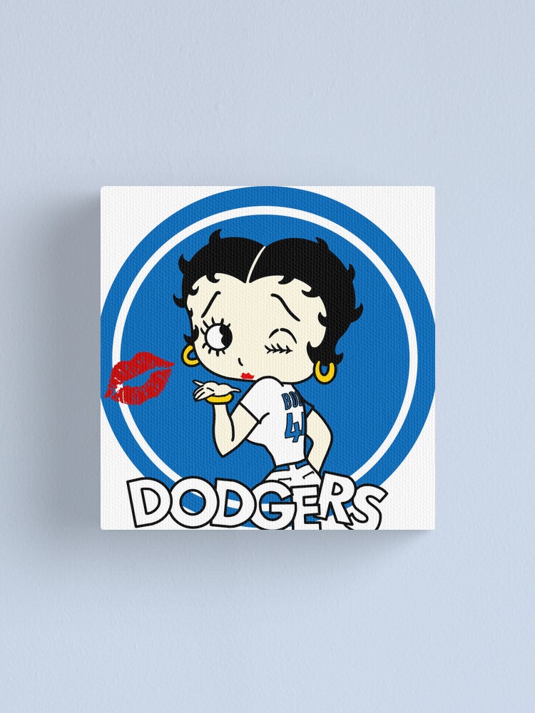 La Dodgers Betty Boop SVG, La Dodgers Girl SVG, La Dodgers Baseball SVG