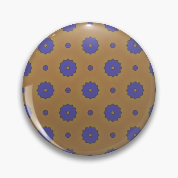 Item preview, Blue daisies on an orange background designed and sold by studio468.