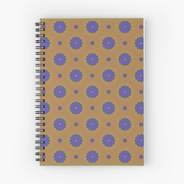 Item preview, Blue daisies on an orange background designed and sold by studio468.