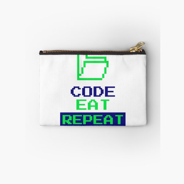 Item preview, Code Eat Repeat designed and sold by TropicalDesigna.