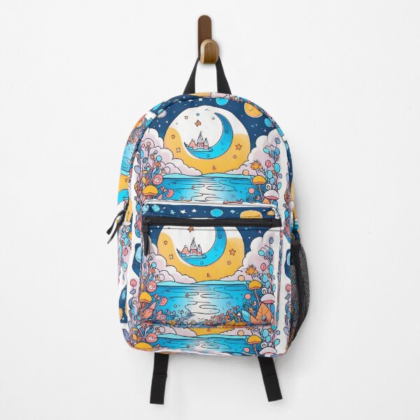 Item preview, Vibrant Moon Landscape designed and sold by SO-FU.