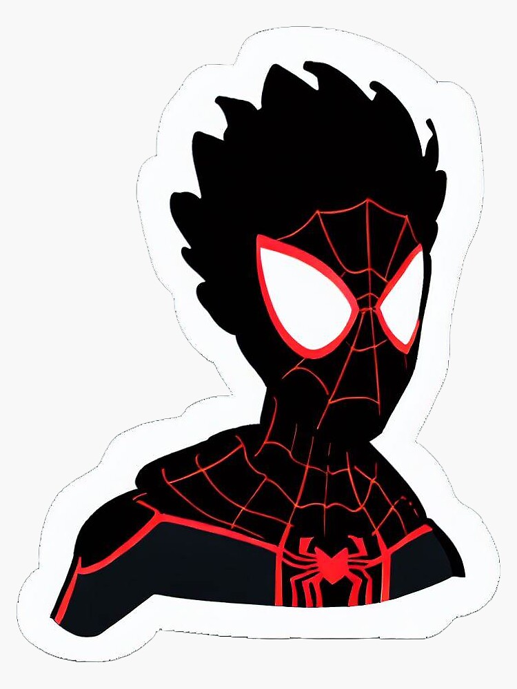 Spiderman Miles Morales Stickers