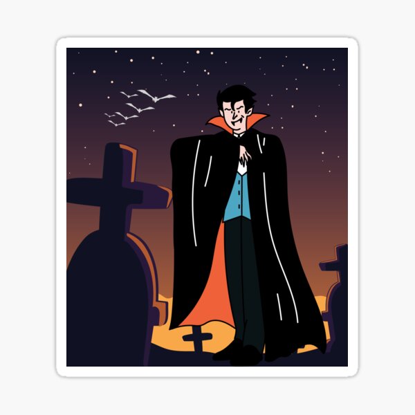 Dracula Cartoon Sticker - Dracula Cartoon Vampire - Discover & Share GIFs