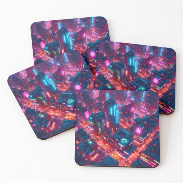 Item preview, Cyber City Night Ambience designed and sold by Ink Art Design.
