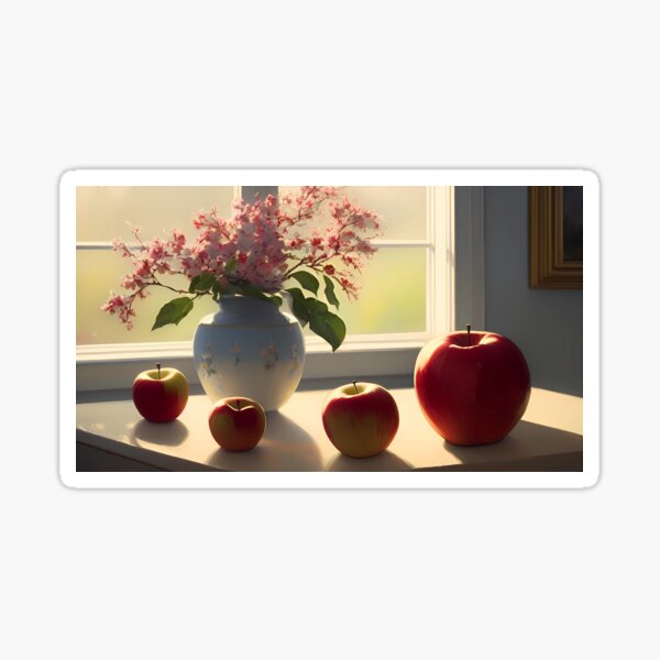 Item preview, Apples by the Window designed and sold by Electric-Canvas.