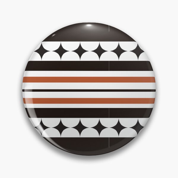 Item preview, Half Circles and Lines Pattern designed and sold by zibziby.