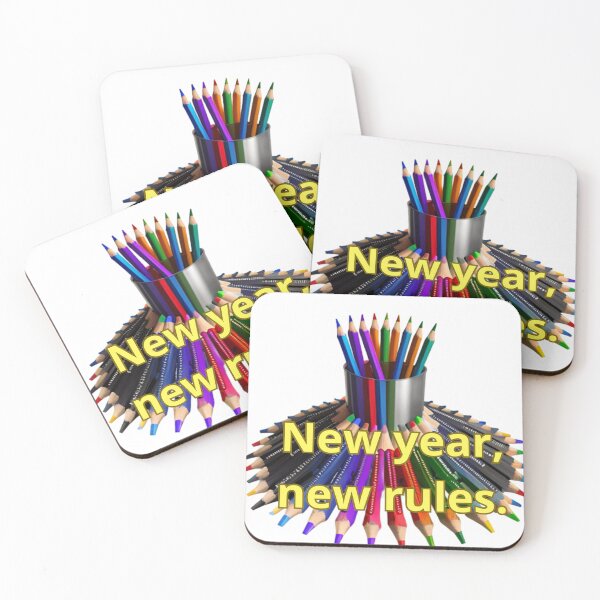 Item preview, NEW YEAR NEW RULES-BACK TO SCHOOL STUDENT TEACHER designed and sold by carlos crane.