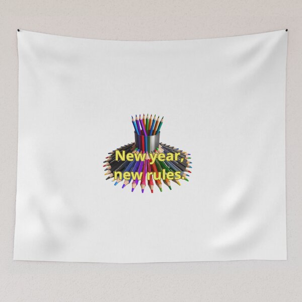 Item preview, NEW YEAR NEW RULES-BACK TO SCHOOL STUDENT TEACHER designed and sold by carlos crane.