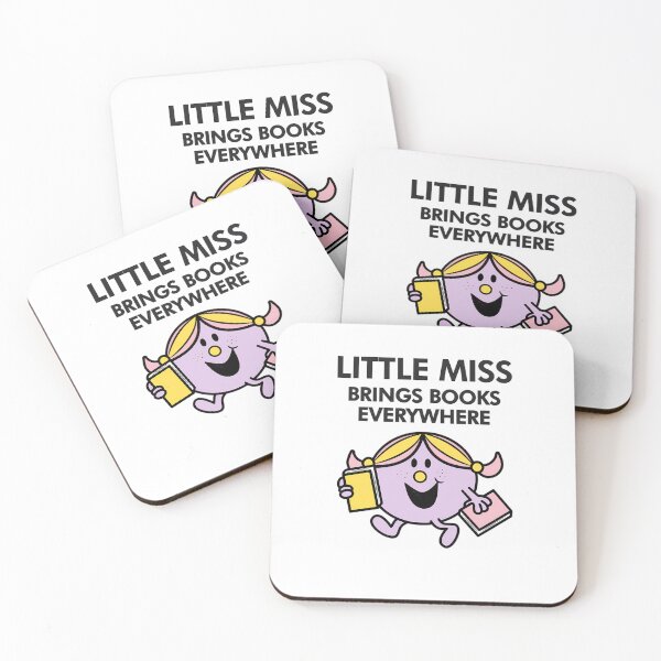 Item preview, little miss brings books everywhere  	 designed and sold by gksijsvmh71.