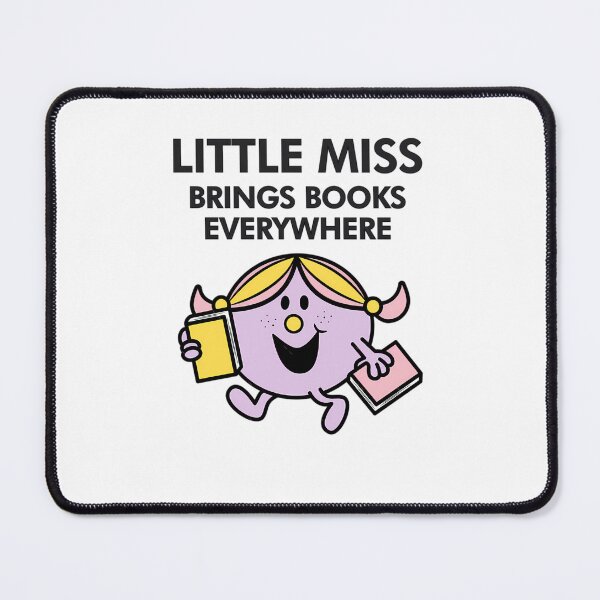 Item preview, little miss brings books everywhere designed and sold by gksijsvmh71.
