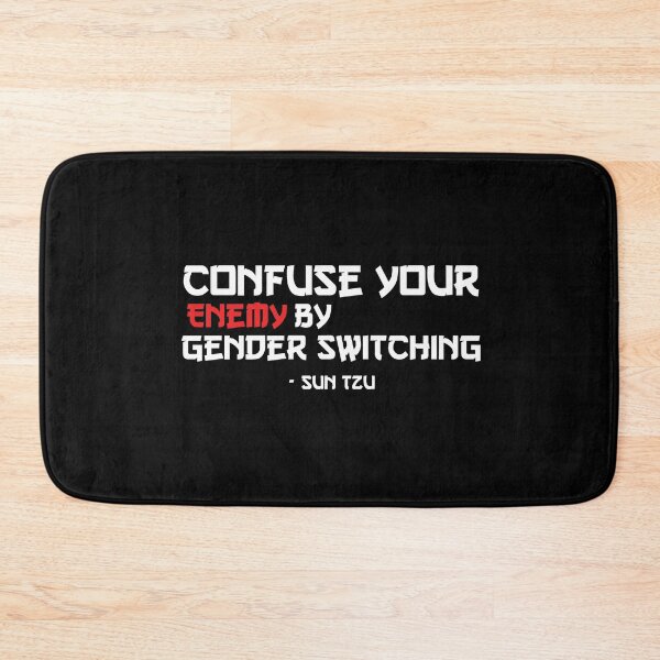 Item preview, Confuse your enemy by gender switching - Sun Tzu designed and sold by Thorz Shop.