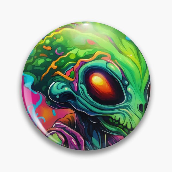 Item preview, VIBRANT VISIONS (ALIEN) designed and sold by Morrigan Austin.