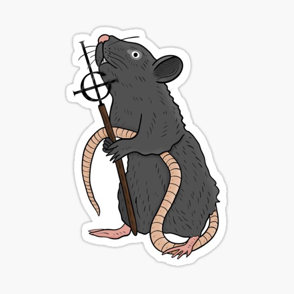Item preview, Rat with Grucifix  designed and sold by CharlottesArtz.