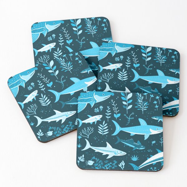 Item preview, Shark pattern  designed and sold by TenderSoar.