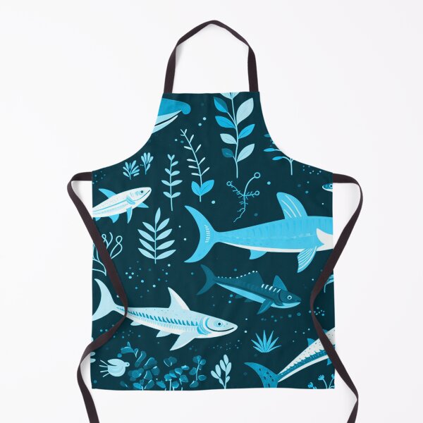 Item preview, Shark pattern designed and sold by TenderSoar.