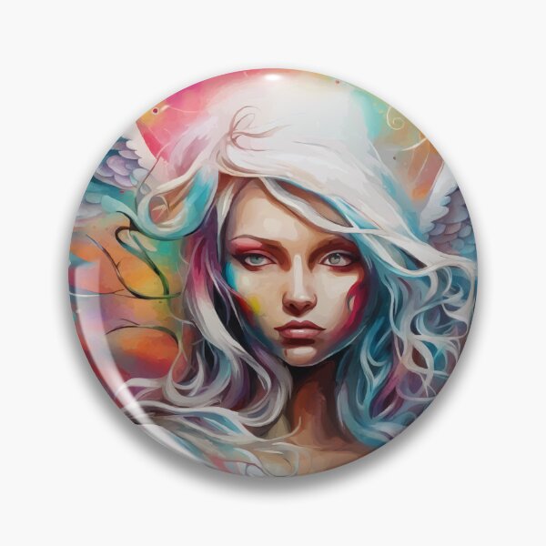 Item preview, VIBRANT VISIONS (ANGEL) designed and sold by Morrigan Austin.