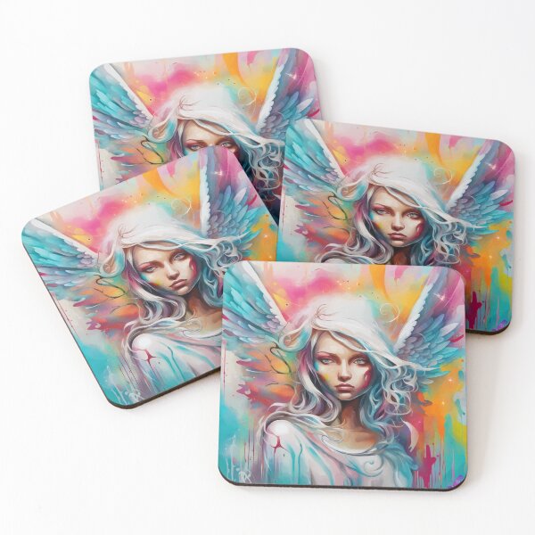 Item preview, VIBRANT VISIONS (ANGEL) designed and sold by Morrigan Austin.
