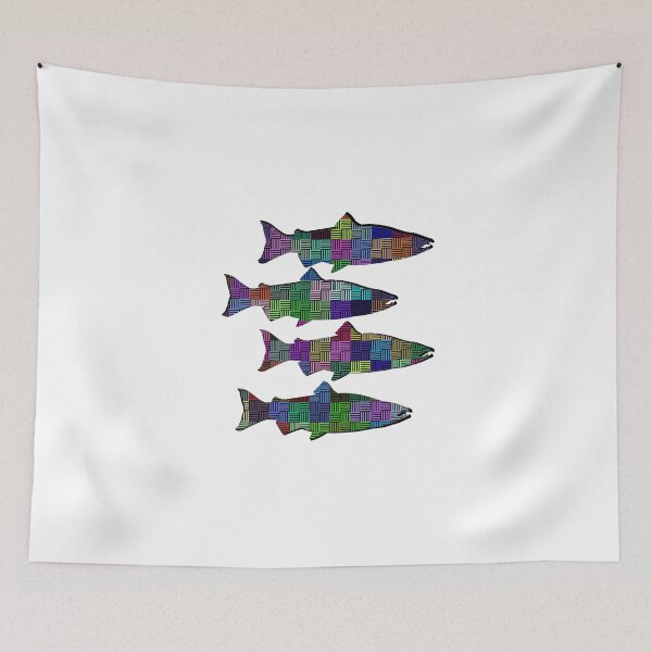 Item preview, Salmons Journey designed and sold by NINUNO.