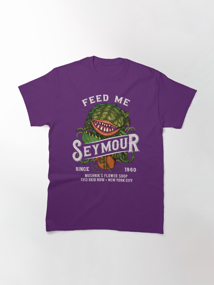 Thumbnail 3 of 7, Classic T-Shirt, Feed me Seymour designed and sold by alhern67.