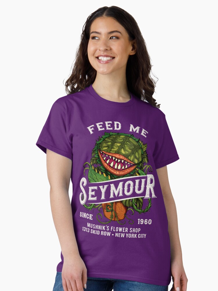 Thumbnail 2 of 7, Classic T-Shirt, Feed me Seymour designed and sold by alhern67.