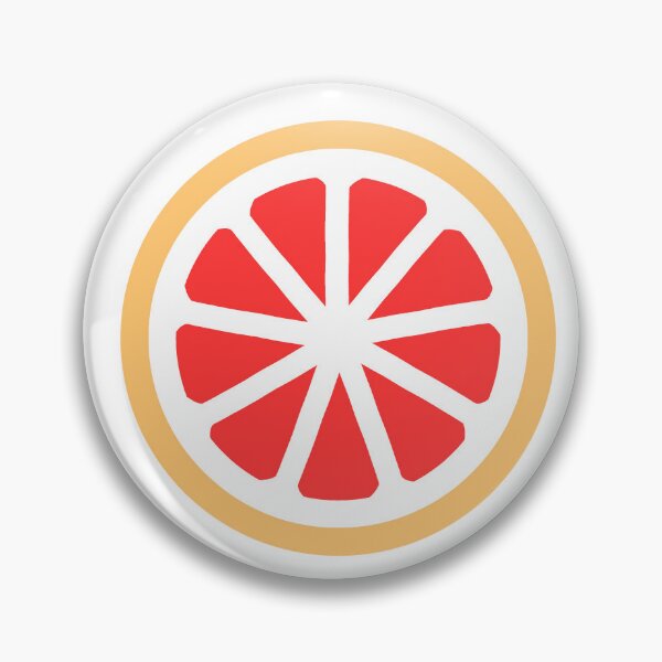 Item preview, Grapefruit slice designed and sold by AmyJStickers.