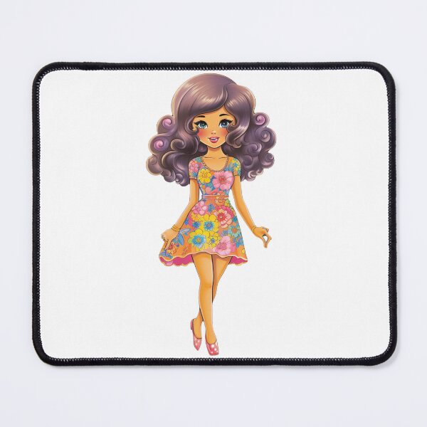 Item preview, 70's style doll designed and sold by happydecals.