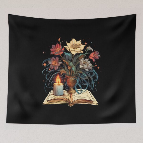 Item preview, floral book designed and sold by Mateusz Majcherek.