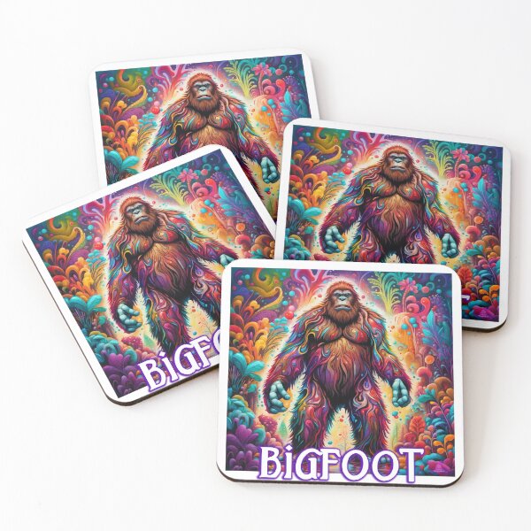 Item preview, VIBRANT VISIONS (BIGFOOT) designed and sold by Morrigan Austin.