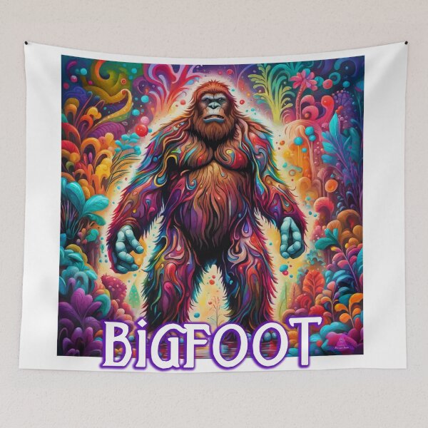Item preview, VIBRANT VISIONS (BIGFOOT) designed and sold by Morrigan Austin.