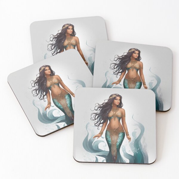 Item preview, Arabian Sea Wave Mermaid designed and sold by SirenasWorld.