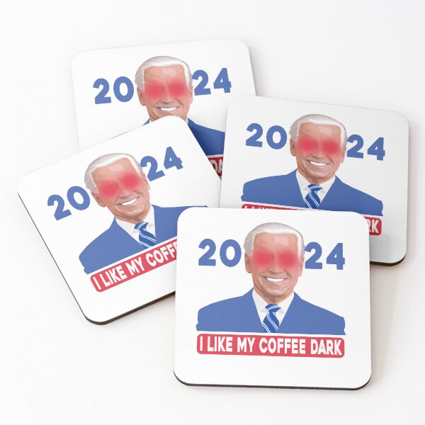 Item preview, I Like My Coffee Dark Funny Joe Biden Saying , joe Biden 2024 designed and sold by ZANNIX.