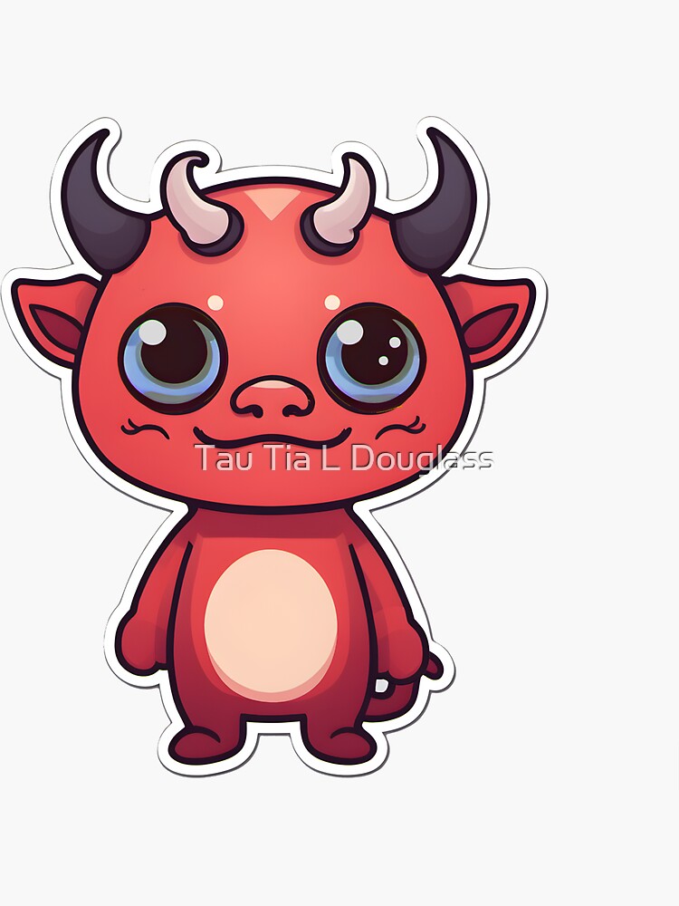 Cute Little Devil | Sticker