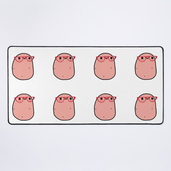 Kawaii Potato with glasses Postcard for Sale by HI-design