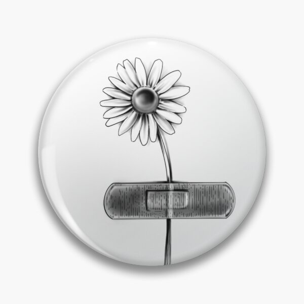 Item preview, wounded daisy designed and sold by HenrydeAlegron.