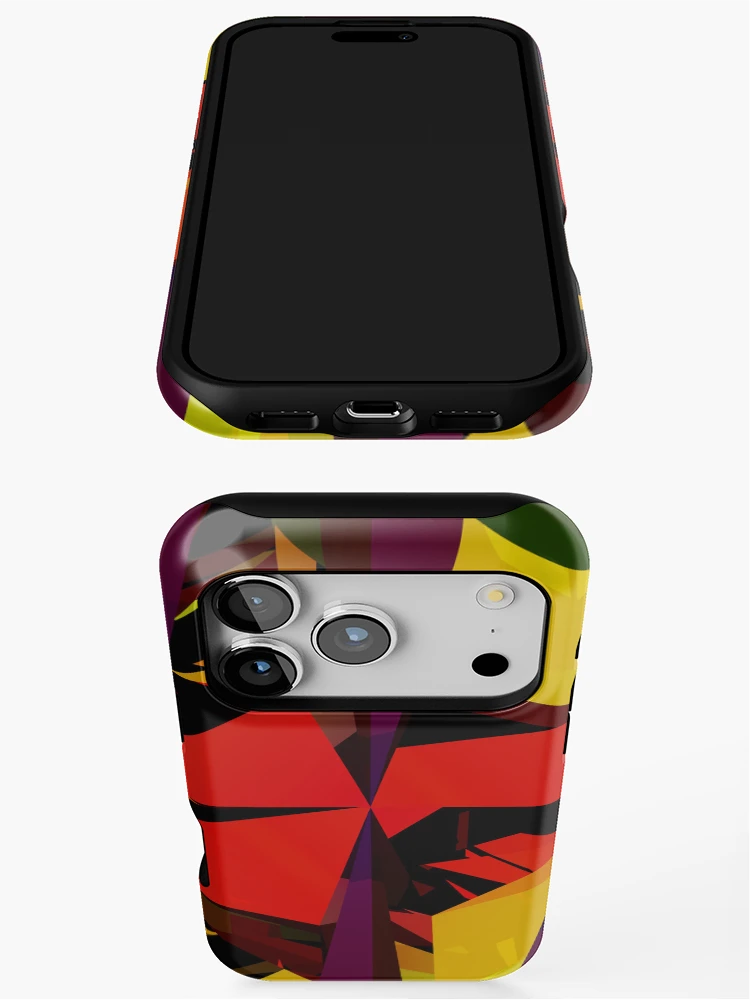 Thumbnail 3 of 4, iPhone Case, Abstract Red thoughts  designed and sold by RPMedia.