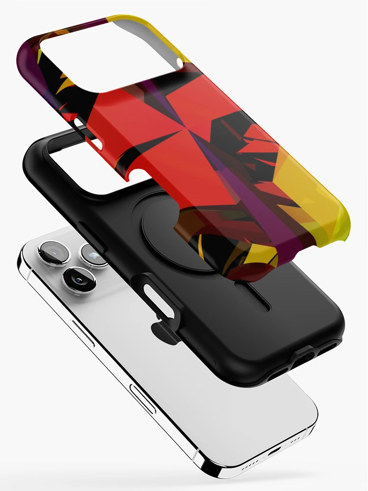 Thumbnail 2 of 4, iPhone Case, Abstract Red thoughts  designed and sold by RPMedia.