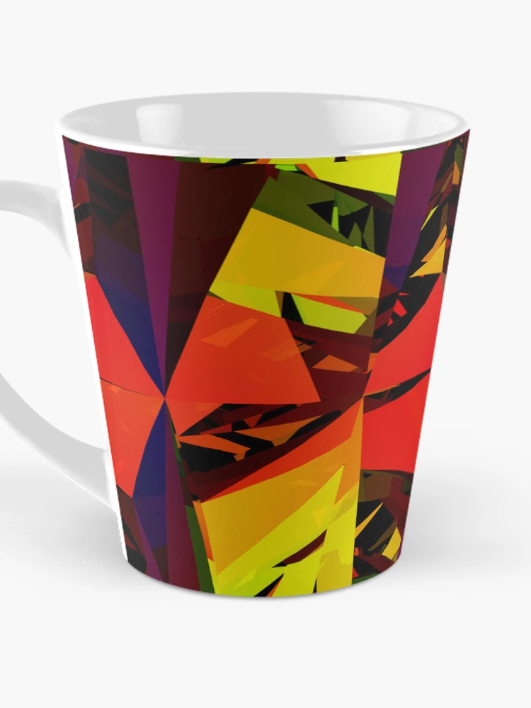 Thumbnail 3 of 4, Coffee Mug, Abstract Red thoughts  designed and sold by RPMedia.