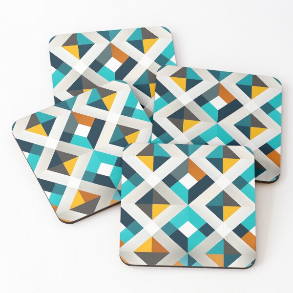 Item preview, Seamless pattern design geometric shapes designed and sold by MrBoxStudio.