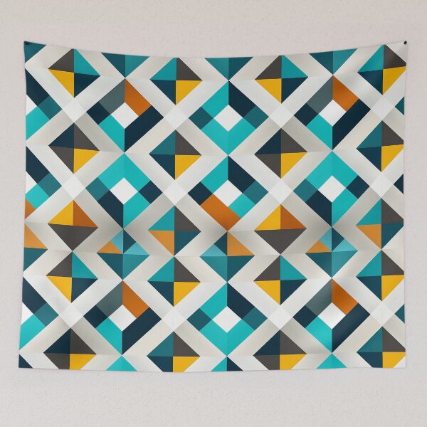 Item preview, Seamless pattern design geometric shapes designed and sold by MrBoxStudio.