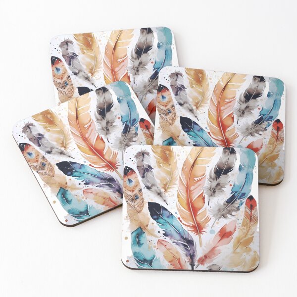 Item preview, Boho Chic Feathers  designed and sold by FocalFrenzy.