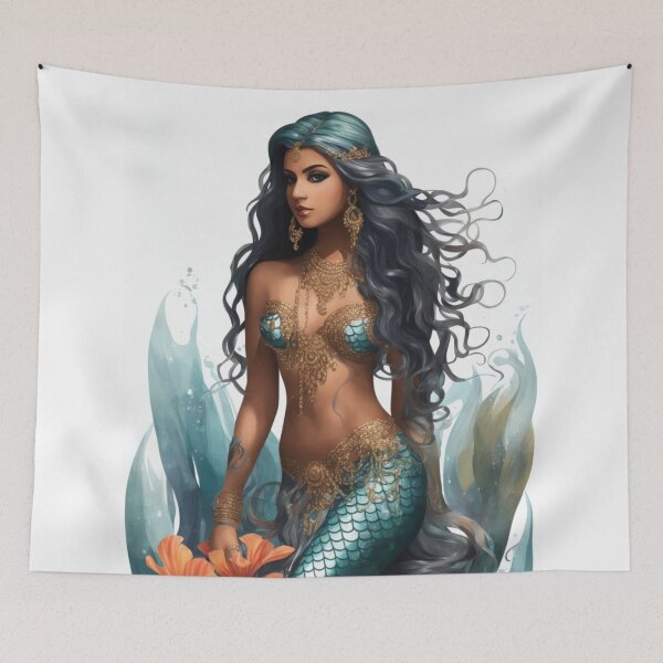 Item preview, Sirenas Arabian Beauty Mermaid designed and sold by SirenasWorld.