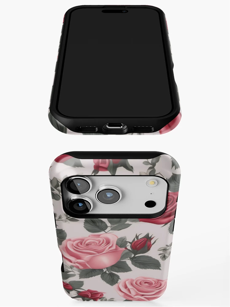 Thumbnail 3 of 4, iPhone Case, ROSES AND ROSES designed and sold by DIGILEGA.