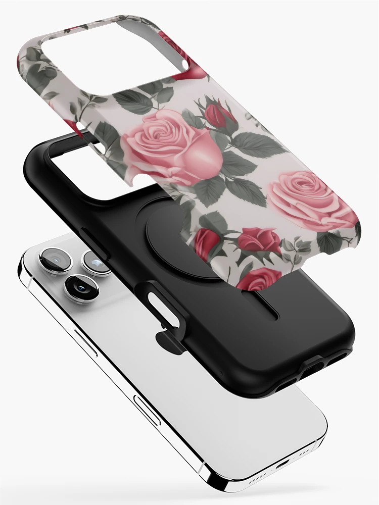 Thumbnail 2 of 4, iPhone Case, ROSES AND ROSES designed and sold by DIGILEGA.