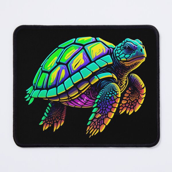 Item preview, Colorful Abstract Turtle designed and sold by Meliafroggy.