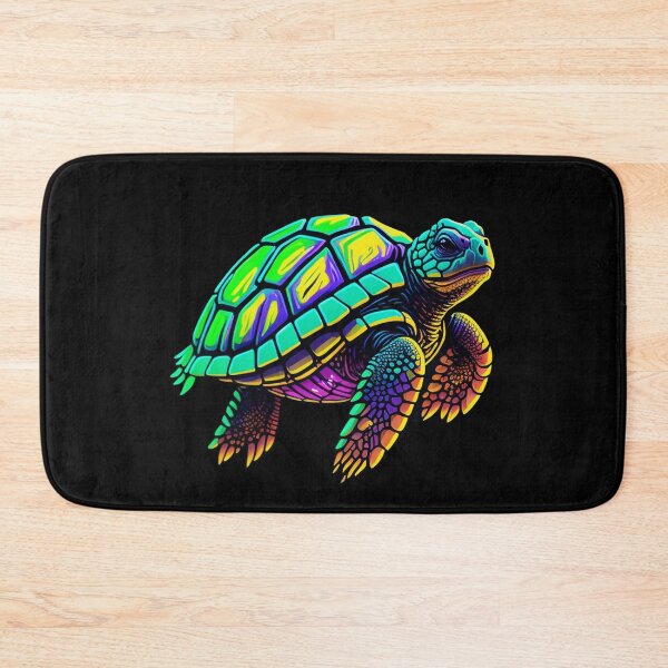Item preview, Colorful Abstract Turtle designed and sold by Meliafroggy.