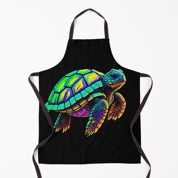 Item preview, Colorful Abstract Turtle designed and sold by Meliafroggy.