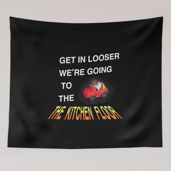 Item preview, Against Kitchen Floor designed and sold by LaughingCowboys.