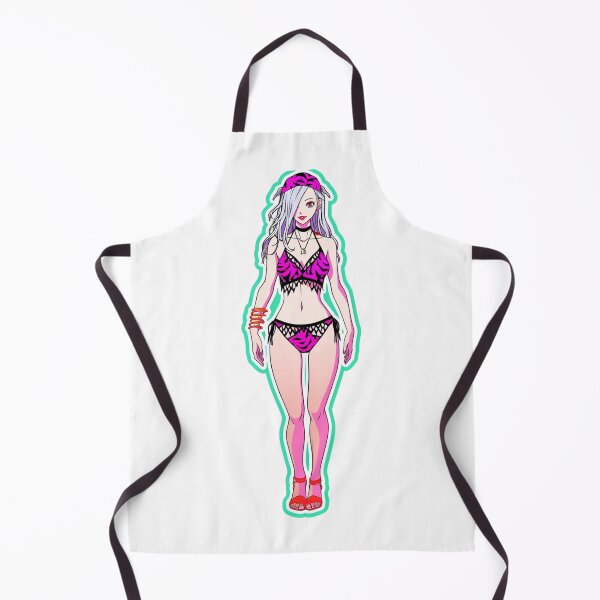 Item preview, Neon Purple Anime Rave Girl designed and sold by PixieRavePrints.