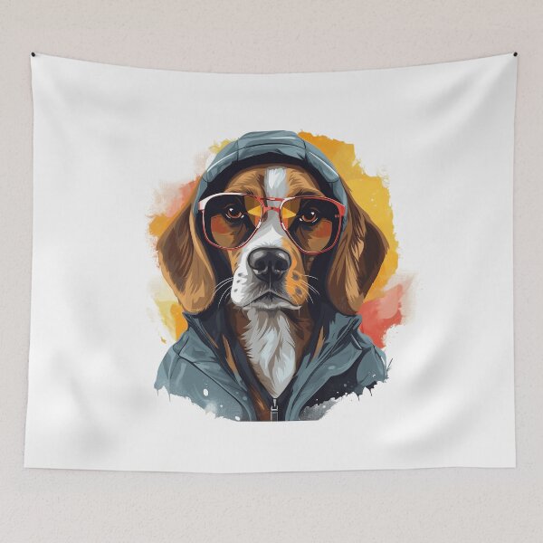 Item preview, Streetwear Sniffer: Beagle Style | Dog Lovers designed and sold by DarcoDesigns.