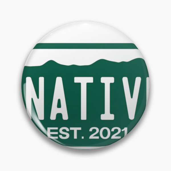 Item preview, Colorado Native License Plate 2021 designed and sold by stick-with-me.
